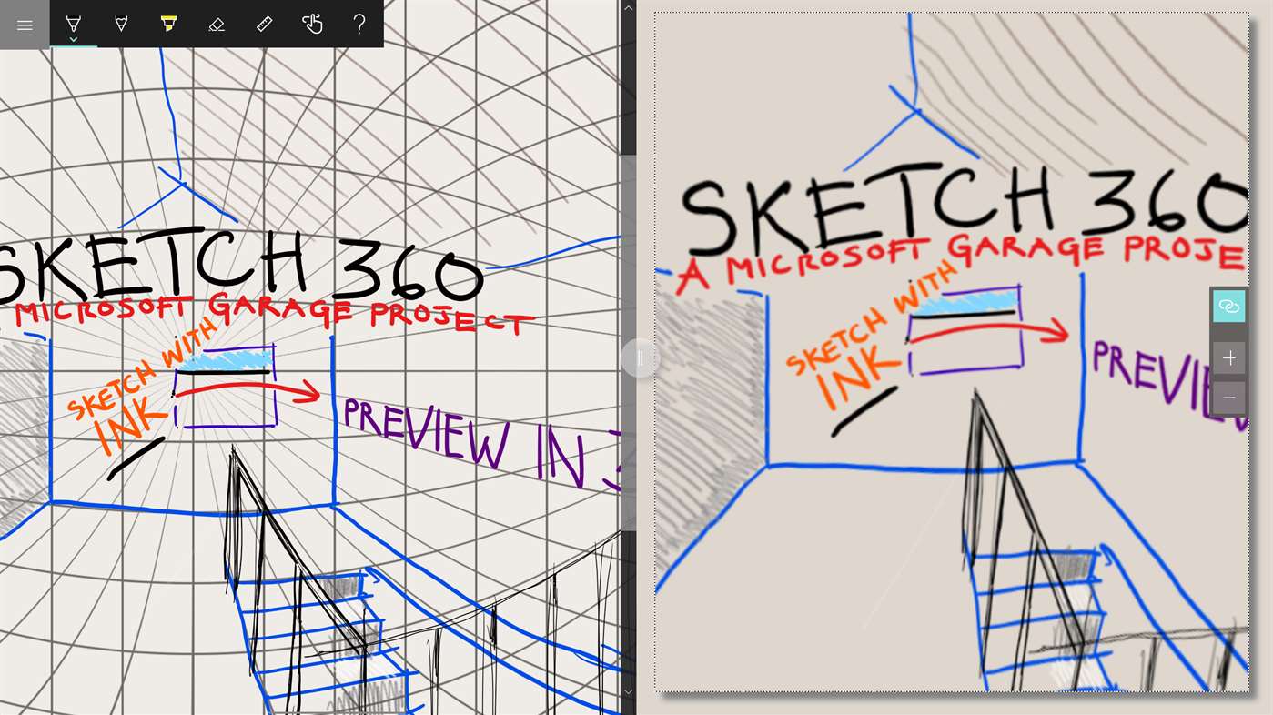 Microsoft Garage's Sketch 360 lets you create VR scenes with Windows ink