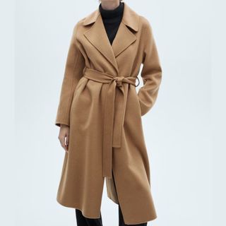 Mango Camel Coat