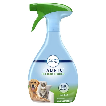 Febreze Fabric Spray Air Freshener, Odor-Fighting Fabric Refresher, Pet Odor Fighter, 23.6 Fl Oz
