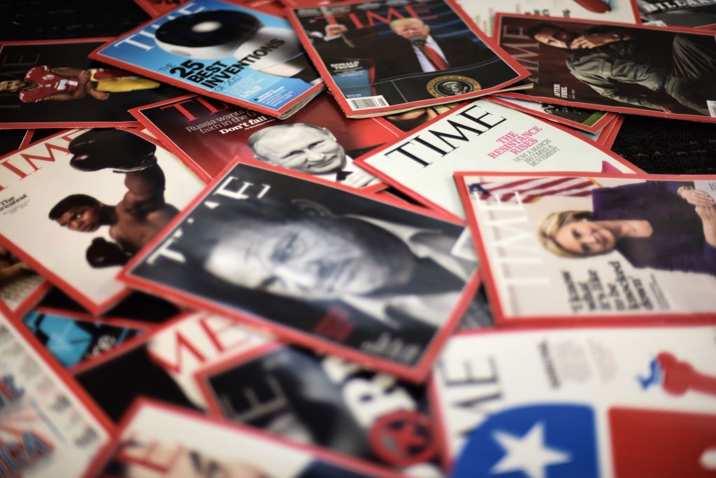 Time magazines.