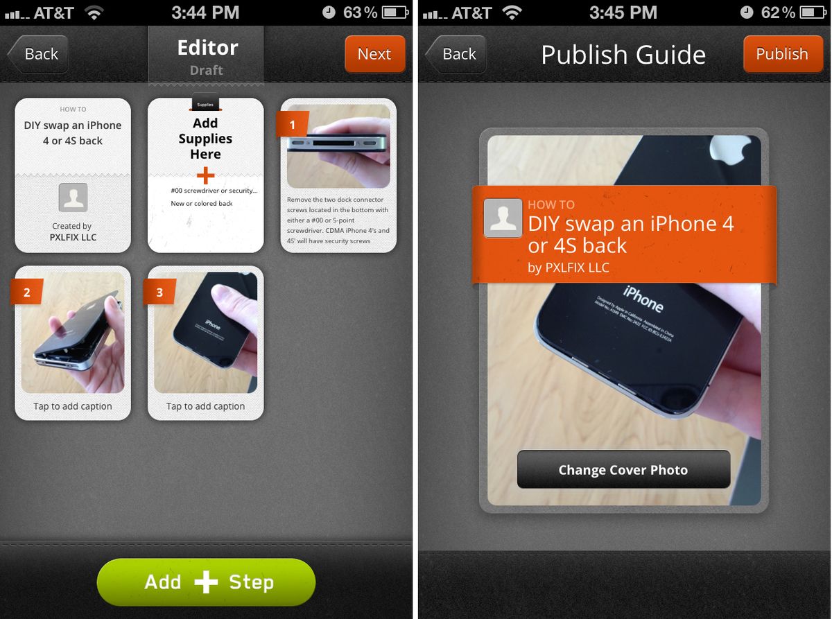 Snapguide is the best app for creating beautiful guides and DIY