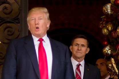 Donald Trump and Michael Flynn.