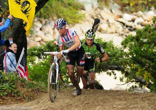 Jeremy Powers (Rapha Focus) was unable to drop Trebon today