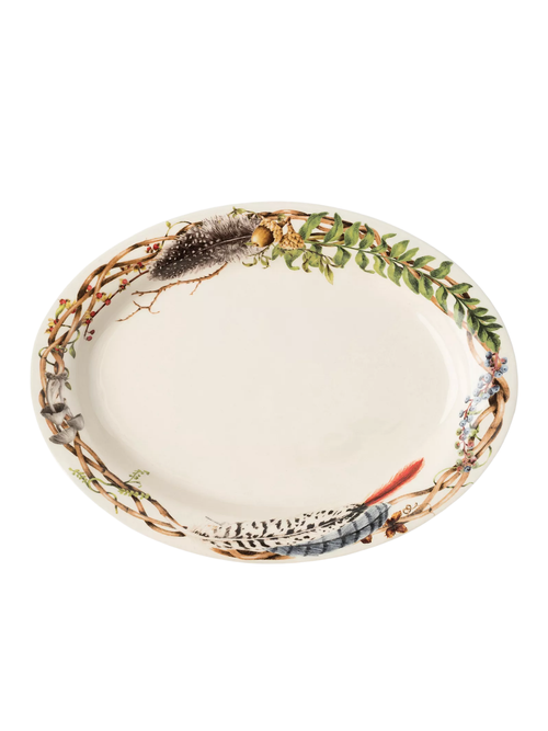 Forest Walk 17" Oval Platter
