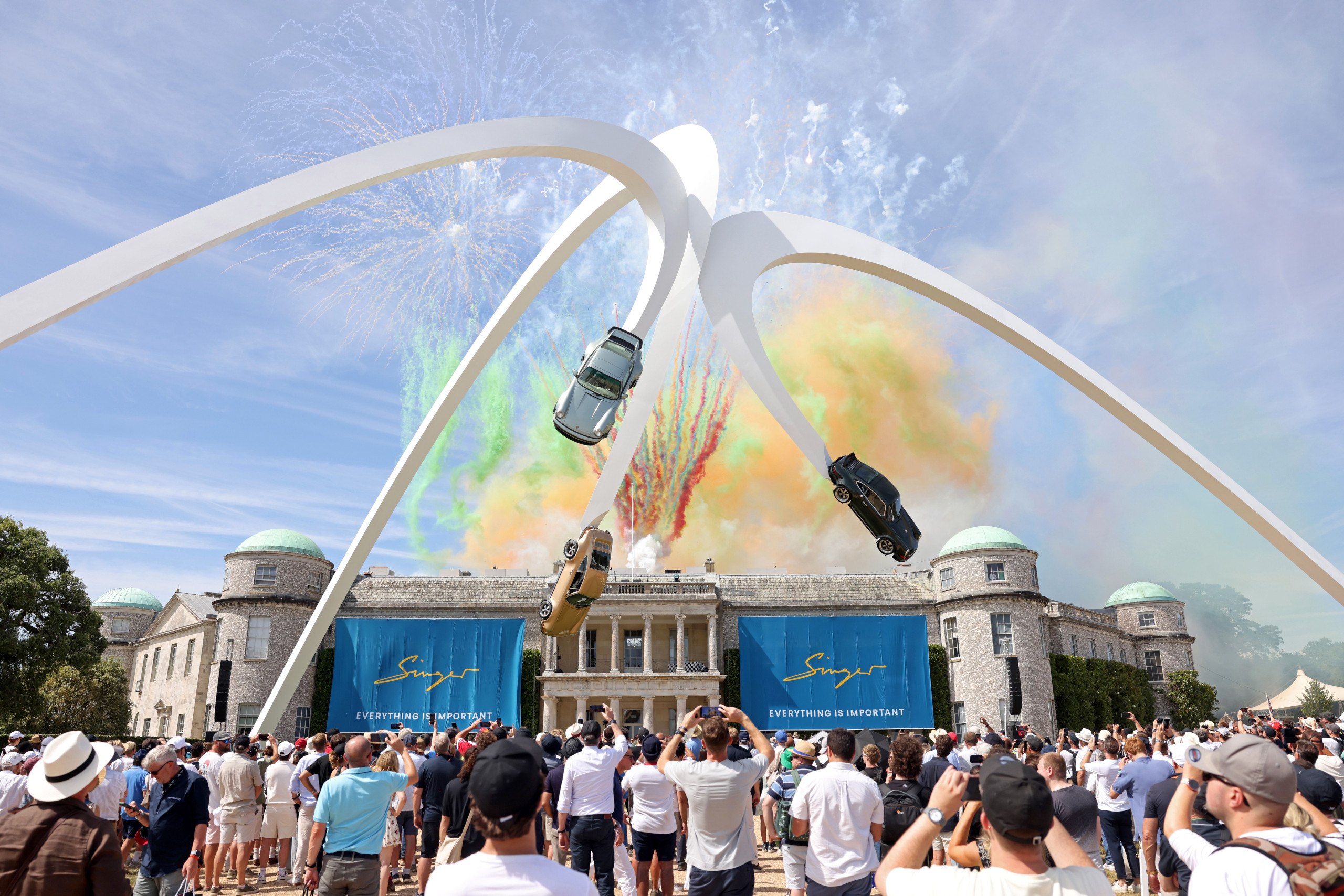 Singer Central Feature at the 2026 Festival of Speed