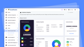 Scalefusion landing page