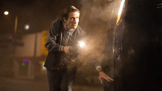 Nightcrawler on Netflix shot of man with torch