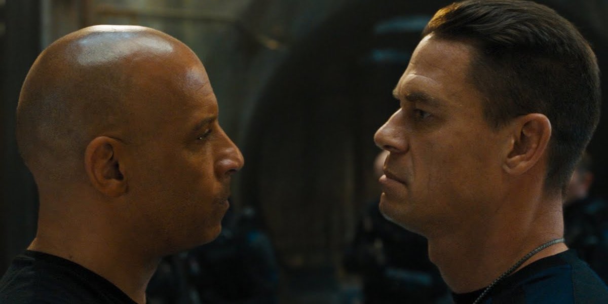 Vin Diesel and John Cena in F9