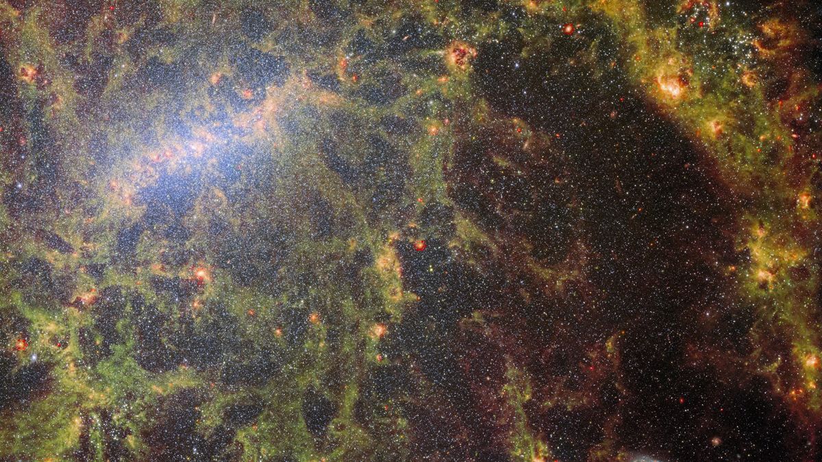 James Webb 우주 망원경은 별의 탄생을 목격하기 위해 철창 너머를 봅니다 (사진)