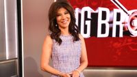 Julie on the Big Brother stage.