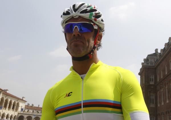 Mario Cipollini rode the course