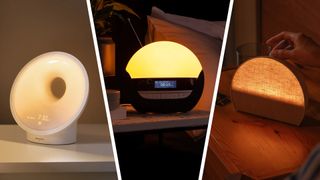 Selection of sunrise alarm clocks 