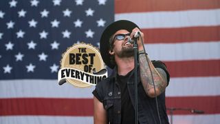 Taking Back Sunday performs during the Rockstar Energy Drink Taste of Chaos Tour at Nikon at Jones Beach Theater on June 18, 2016 in Wantagh, New York