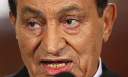 After nearly three weeks of resistance, Egyptian President Hosni Mubarak may finally step down today.