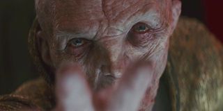 Supreme Leader Snoke Star Wars The Last Jedi Andy Serkis