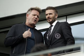 Gordon Ramsey was a guest at the match