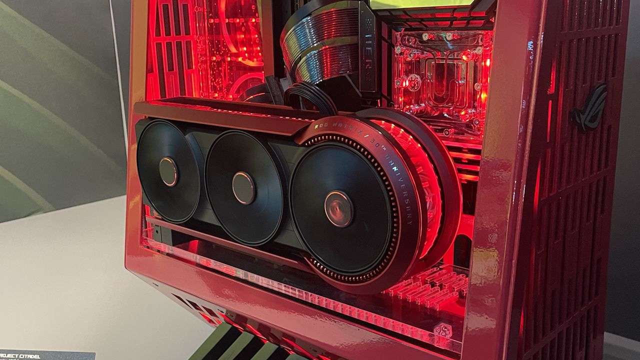 An Asus ROG Matrix RTX 5090
