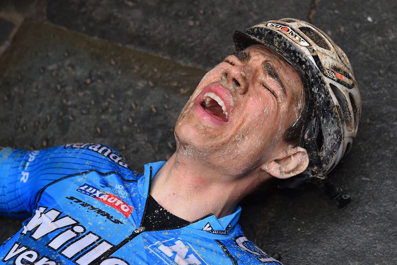 Cramps laid Wout Van Aert out after Strade Bianche