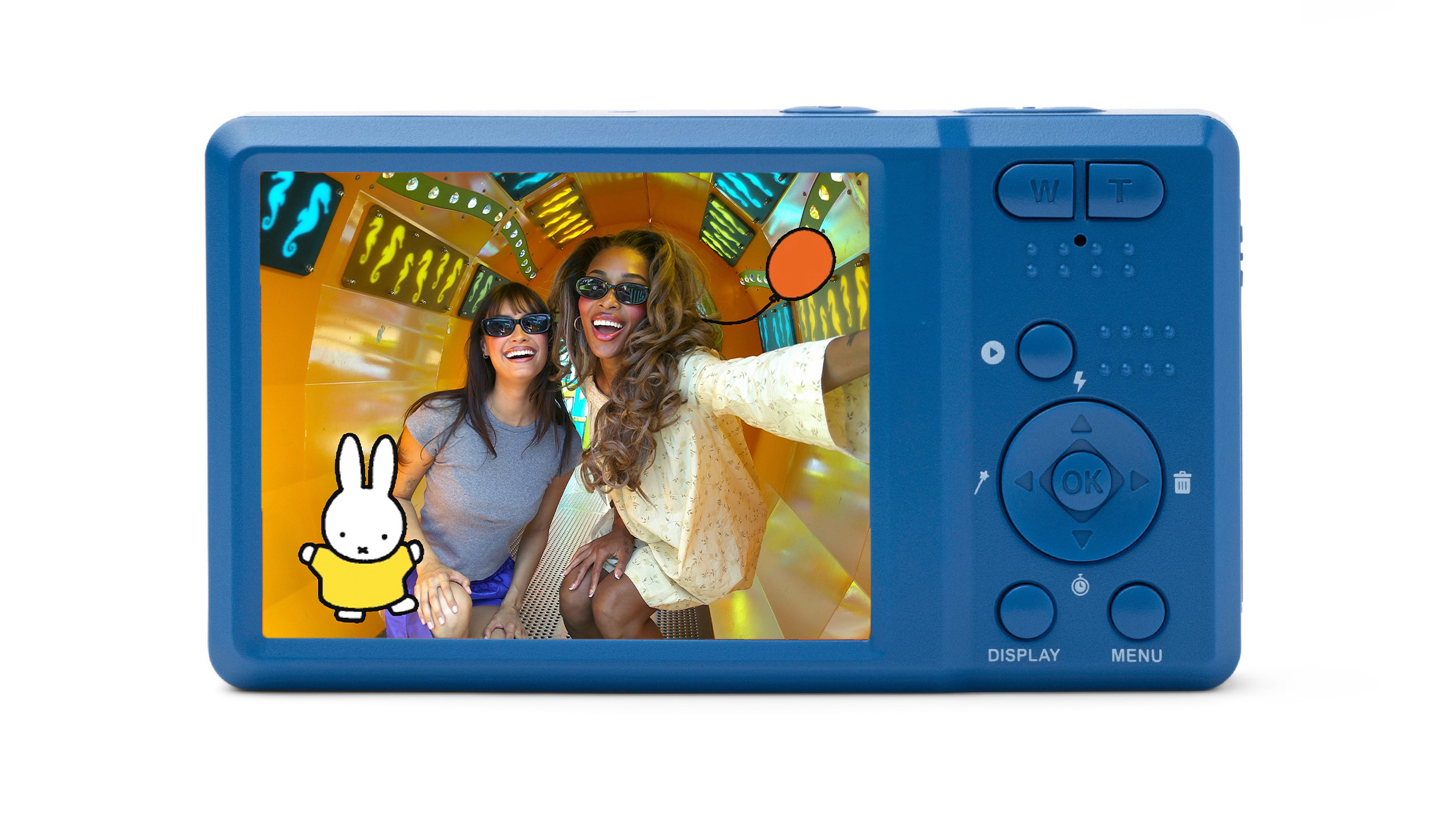 Lola &amp;amp; Miffy camera against a white background