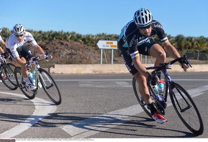 Tom Boonen and Michal Kwiatkowski (Etixx-QuickStep)