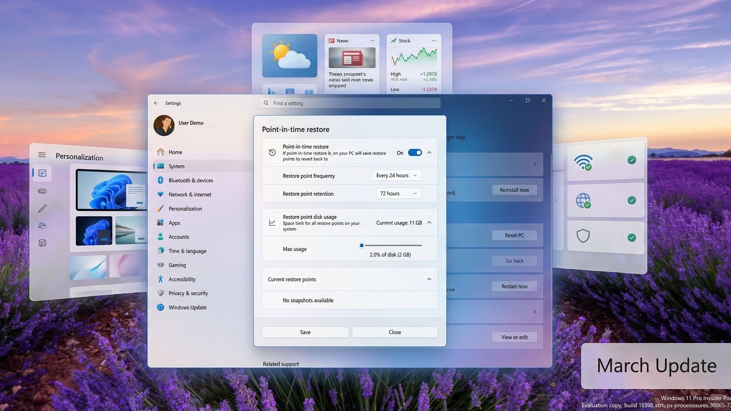What’s new in Windows 11’s March 2026 Insider build