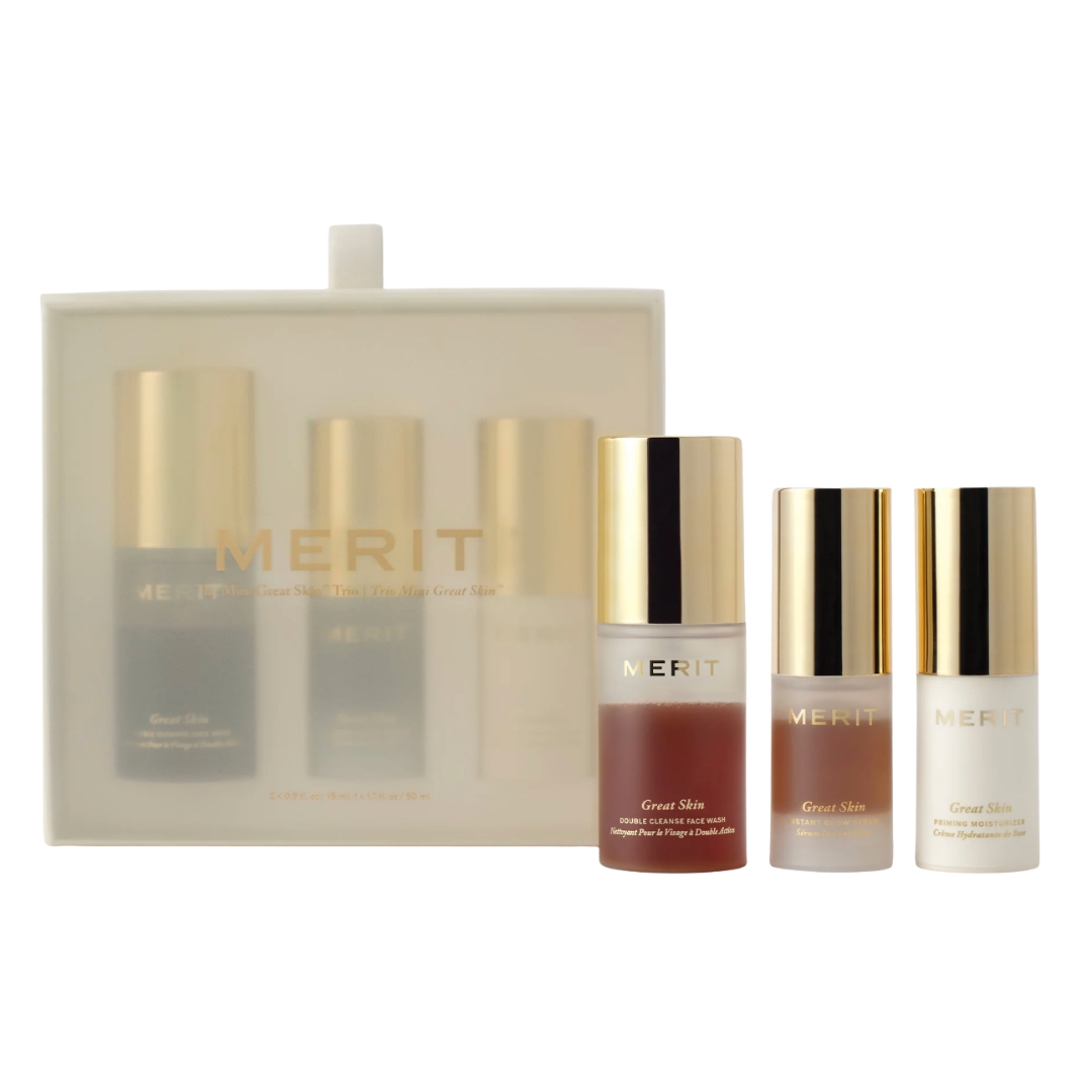 Merit The Mini Great Skin Trio