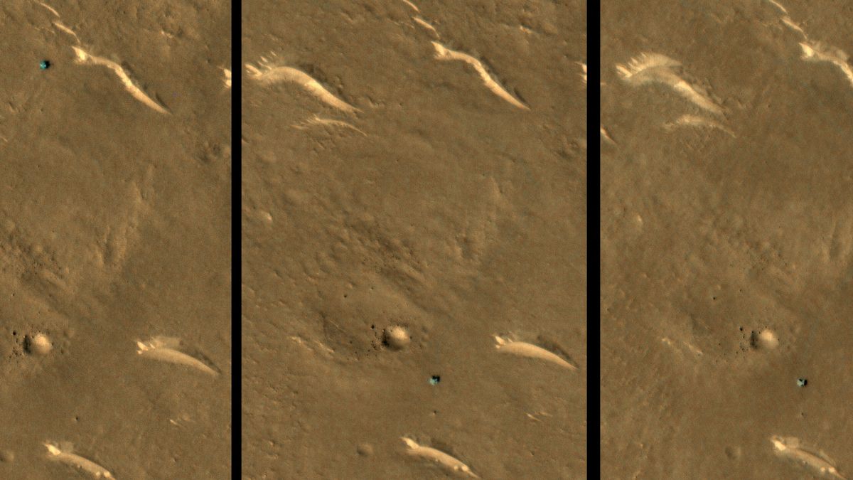 De nouvelles images de la NASA révèlent que le rover chinois sur Mars est mort dans la poussière