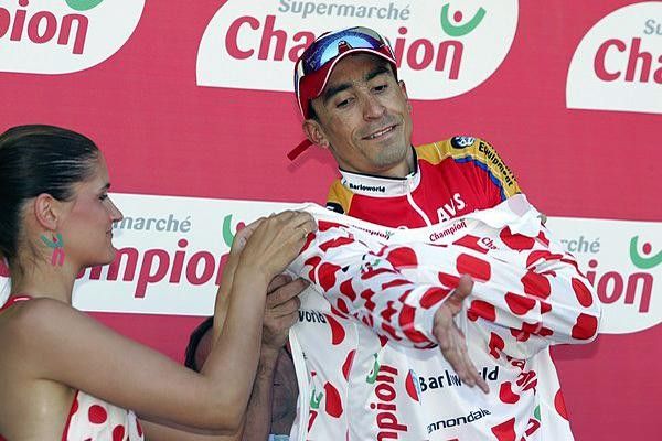 He wore the polka dot many days but sometimes on loan. Now it's his for good.