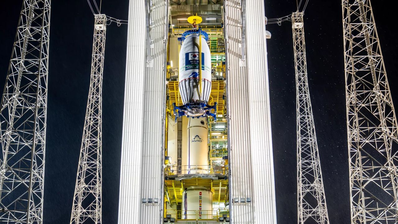 Watch Europe's Vega C rocket launch an advanced Korean Earth-observation satellite to orbit today