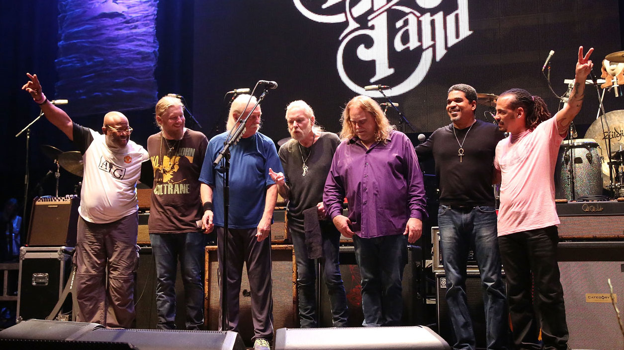 Allman Brothers at their farewell show in 2014