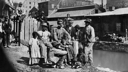 freed slaves in the south