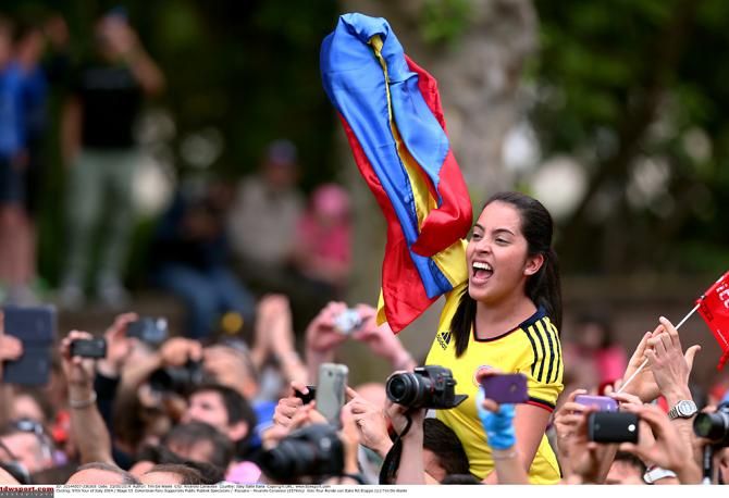 Colombian fans had much to cheer for in the Giro d'Italia
