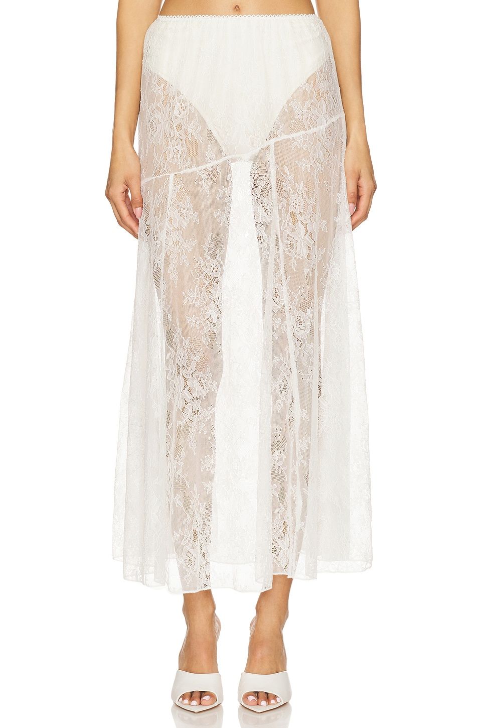 Veera Skirt in Cloud Dancer