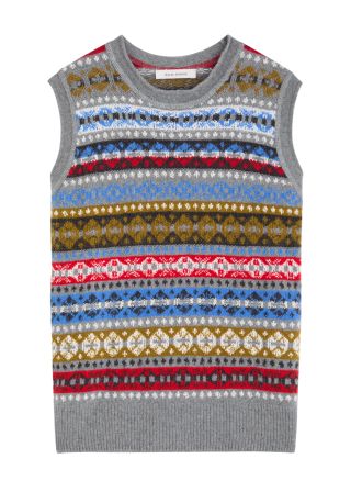 Wales Bonner, Astral Intarsia Wool-Blend Vest