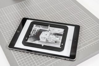 You can now digitize film with the Pixl-latr, an white tablet screen and your phone