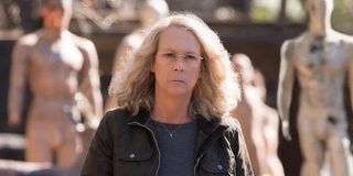 Laurie Strode in her target range