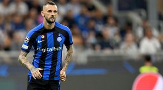 Inter Milan midfielder Marcelo Brozovic during Inter Milan 0-2 Bayern Munich in the UEFA Champions League on 7 September, 2022 at the San Siro in Milan, Italy