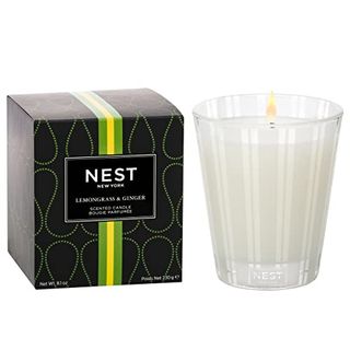 Nest Fragrances Lemongrass 
Ginger Scented Classic Candle, 8 Ounce