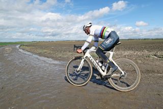 Paris-Roubaix Recon - Weather, the 'chicane', and a last taste of the cobbles - Gallery
