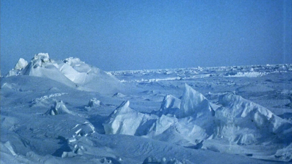 The surface of the planet Exo III in Star Trek (1966)