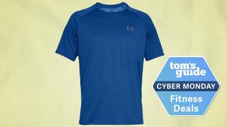 UA t-shirt with Cyber Monday badge