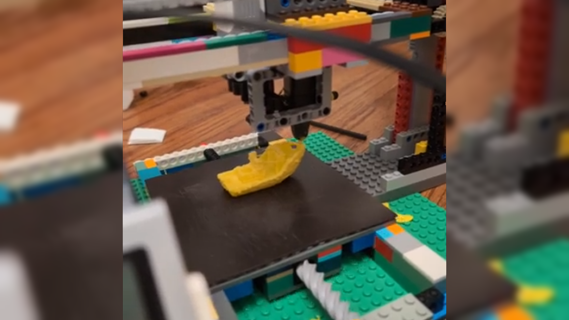 Someone made a 3D printer out of Lego — maker puts together specialist project using bricks, motors, and Python