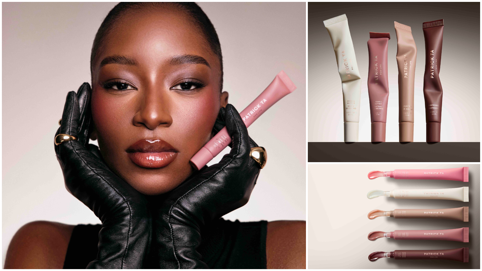 Patrick ta new lip balm launch