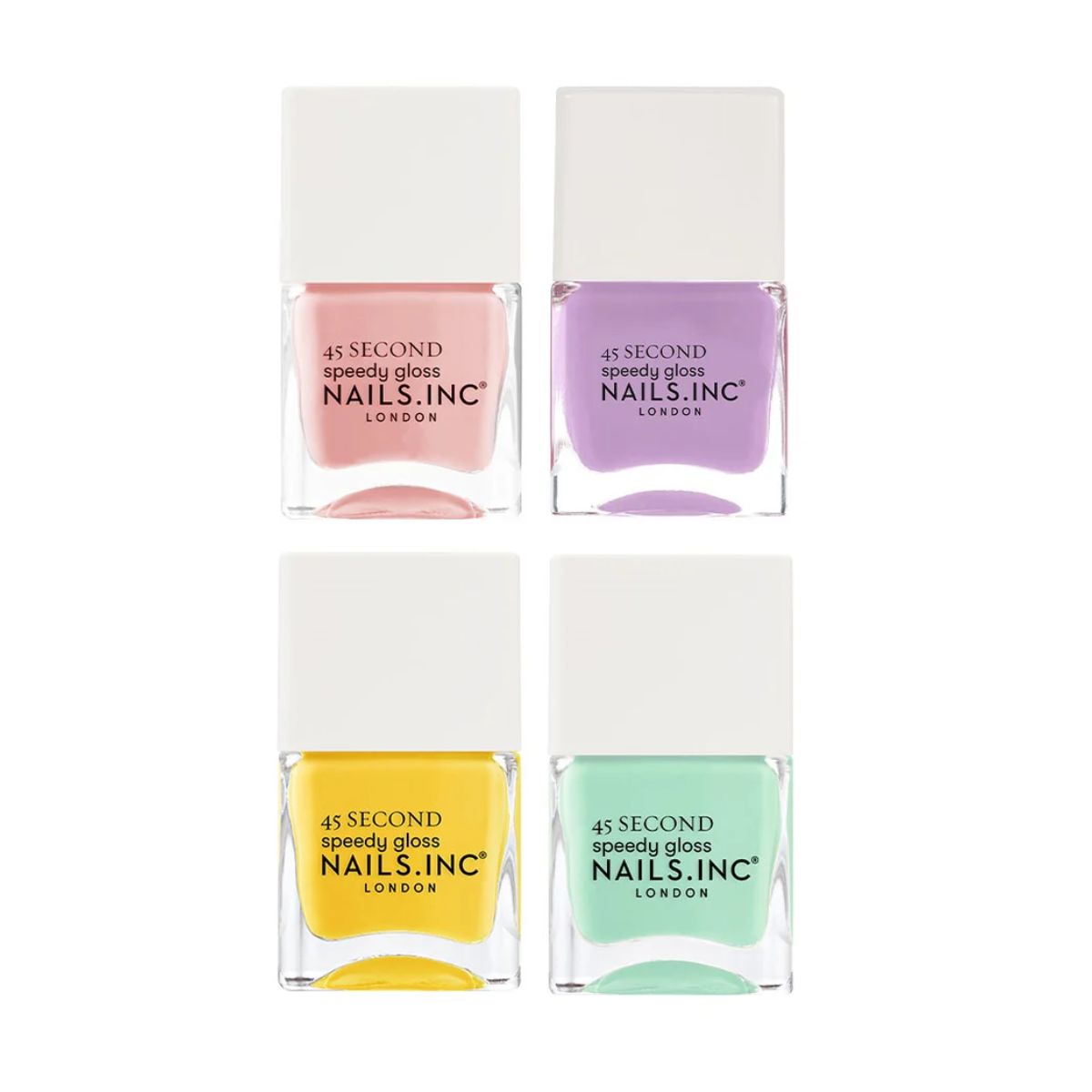 Nails Inc Speedy Spring 4-Piece Nail Polish Set