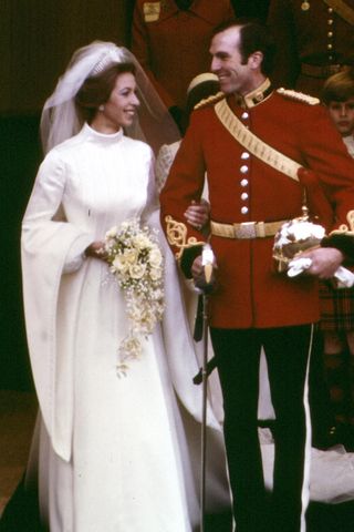 Princess Anne's wedding dress