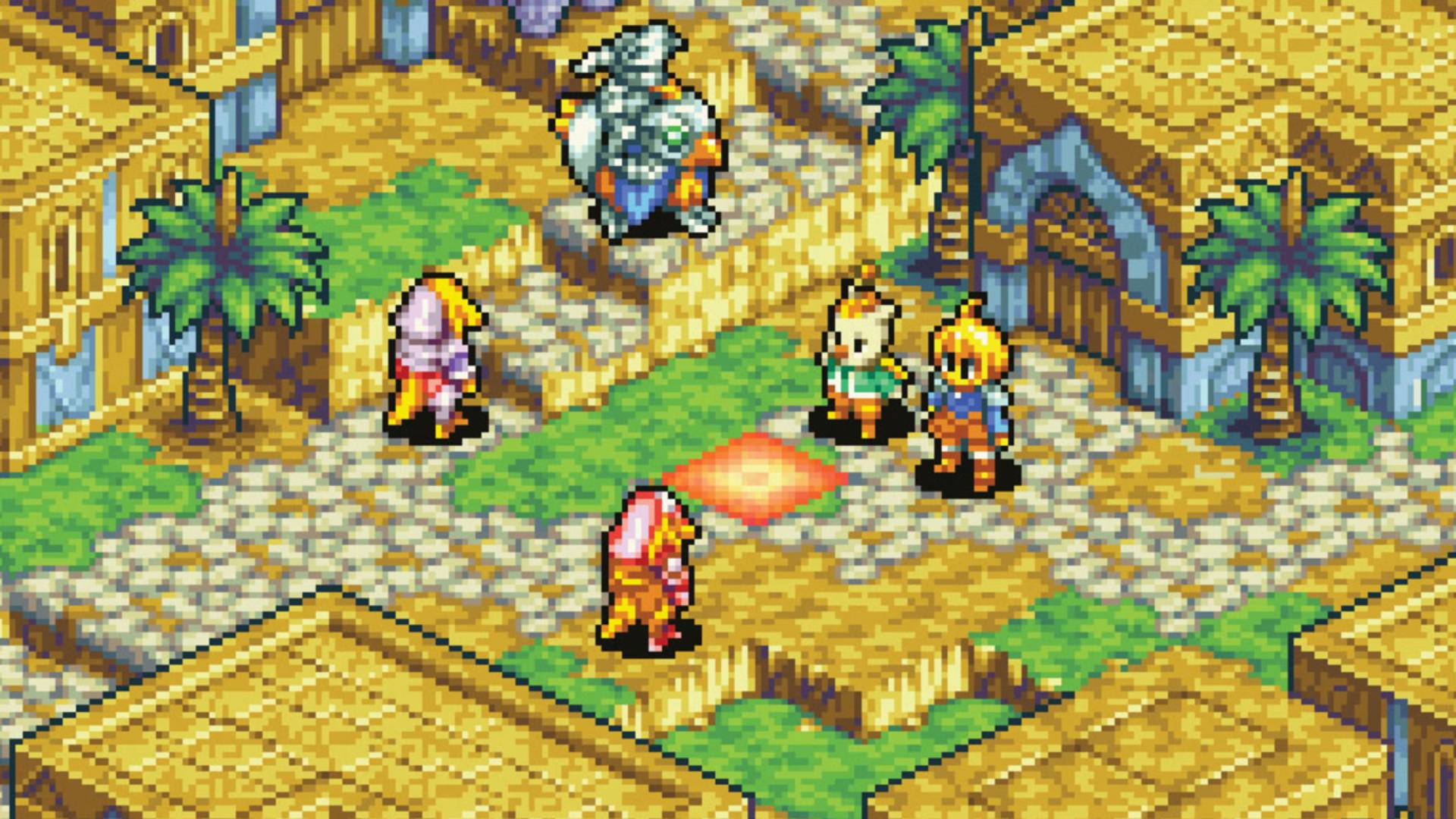 A screenshot from Final Fantasy Tactics Advance.