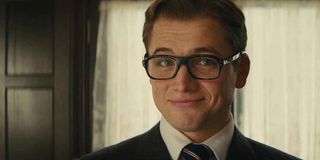 Taron Egerton as Eggsy in Kingsman