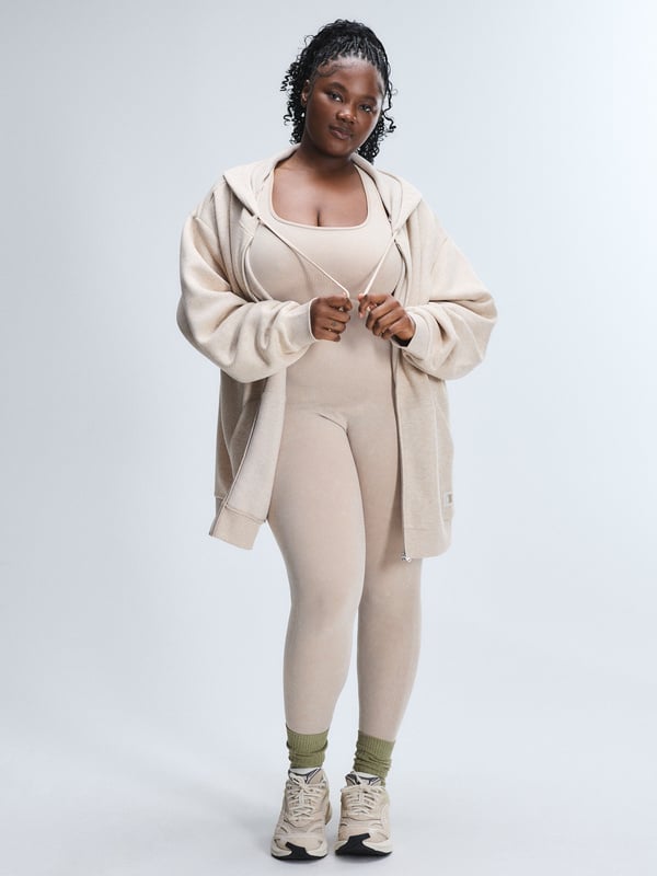 Essential Fleece Zip-Up Hoodie
