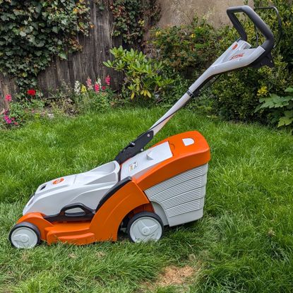 Stihl lawn mower testing