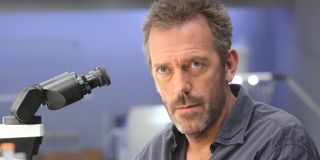Hugh Laurie, steely gaze